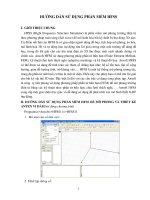 HƯỚNG DẪN SỬ DỤNG PHẦN MỀM HFSS