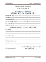 Báo cáo thực tập tại garage 