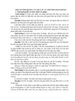 MỘT số TÌNH HUỐNG tư PHÁP và gợi ý xử lý