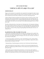 VỪA HỌC VỪA LÀM