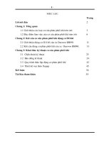 Khai thác kỹ thuật cơ cấu phân phối khí động cơ d1146