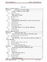 Đồ án tốt nghiệp kỹ sư: Thiết kế đập đất hồ chứa Bồng Linh