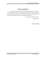 Nghiên cứu các thuật toán xử lý không gian thời gian cho các hệ thống 