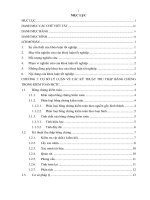 Hoàn thiện kỹ thuật thu thập bằng chứng kiểm toán trong kiểm toán báo cáo tài chính tại công ty TNHH kiểm toán và tư vấn ac chi nhánh nha trang 
