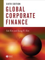 Global corporate finance 6th ed suk kim and seung