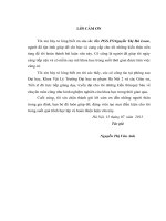 Đại số lượng tử Su(3)  Luận văn thạc sĩ khoa học vật chất