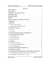 nghiên cứu chế biến quặng apatit lào cai loại 2 bằng axit photphoric 