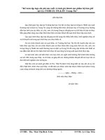 Khóa luận Kế toán tập hợp chi phí sản xuất và tính giá thành sản phẩm bộ bàn ghế tại Công ty TNHH sản xuất thương mại và dịch vụ Trung Tín