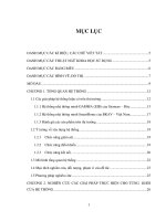Giám sát và điều khiển các thiết bị thông dụng trong gia đình từ xa qua mạng (điện thoại, internet)