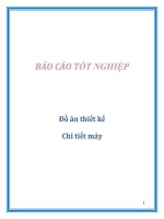 Khóa luận biến đổi vận tốc vào thanh một hay nhiều vận tốc ra tùy thuộc vào công dụng của máy 