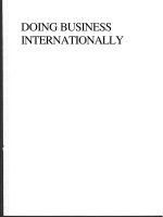 Doing business internationally 2nd Edition  the guide to cross cultural success