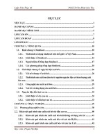 Sản xuất diesel sinh học từ nguyên liệu có trị số axit cao 