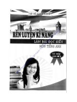 Rèn luyện kĩ năng làm bài đọc hiểu môn tiếng anh (VŨ MAI PHƯƠNG)