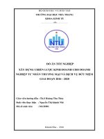 Thực trạng một số giải pháp hoàn thiện kênh phân phối của công ty cổ phần xăng dầu dầu khí phú yên 