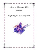 Tuyển tập hợp âm các ca khúc nhạc chế