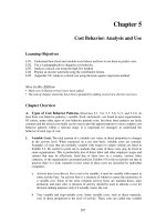 Overview managerial accounting chapter 05 