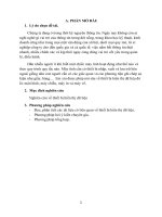 tiểu luận cấu trúc máy tính, đề tài thiết bị hiển thị dữ liệu