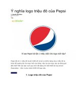 Ý nghĩa logo triệu đô của pepsi 