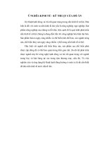 Khóa luận tính toán thiết kế tủ cấp đông cho kho lạnh 