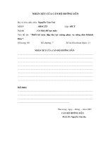 Đồ án tốt nghiệp cơ khí chế tạo máy Thiết kế máy đập lúa tại ruộng phục vụ nông dân Khánh Hòa