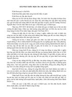 BÀI PHÁT BIỂU hội CHA mẹ học SINH