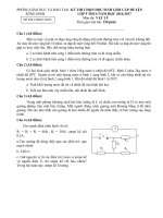 ĐỀ THI HSG LY 9 cấp HUYỆN