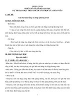 Dạy học theo chủ đề tích họp giải bài toán bằng cách lập phương trình