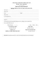 Mẫu đơn xin mượn hồ sơ