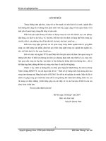 Khóa luận thiết kế hệ thống điều hoà không khí cho trung tâm thương mại hàng hải quốc tế hà nội 