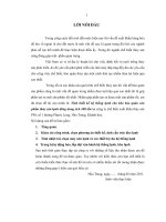 Khóa luận tính toán, thiết kế hệ thống lạnh cho kho bảo quản sản phẩm thủy sản lạnh đông dung tích 400 tấn tại công ty chế biến xuất khẩu thủy sản f90 