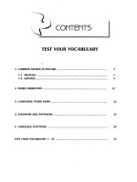 Test your vocabulary ESL english language studies