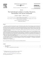 The hydrothermal synthesis of zeolites-Precursors, intermediates and reation mechanism