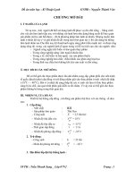 Khóa luận thiết kế hệ thống cấp đông, trữ đông sản phẩm thịt heo 