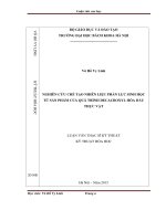 Nghiên cứu chế tạo nhiên liệu phản lực sinh học từ sản phẩm của quá trình decacboxyl hóa dầu thực vật 