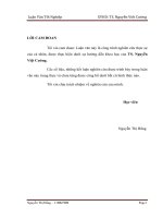 Nghiên cứu tính chất hóa học và vật lý của các loại polyme được điều chế ở quy mô phòng thí nghiệm dùng để phủ lên bề mặt của bản nhôm 