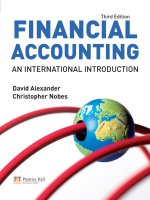 EBOOK FINANCIAL ACCOUNTING an international introduction 3th david alexander nobes