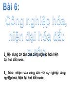 Bai 6 công nghiệp hóa hiện đại hóa đất nước GDCD 11 
