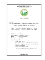 Ứng dụng sóng siêu âm cho trích ly các hoạt chất chống oxy hóa từ rong Mơ Việt Nam.