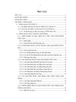 Khóa luận tính toán thiết kế hệ thống lạnh cấp đông cho phân xưởng chế biến thuỷ sản năng suất 300 tấn thành phẩm một ngày 