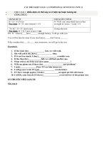 CAU DIEU KIEN LOAI 1