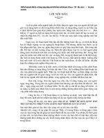 Khóa luận thiết kế máy lạnh hấp thụ sử dụng năng lượng mặt trời để sản xuất đá sạch 