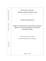 Nghiên cứu ảnh hưởng của một số phụ gia đến quá trình sản xuất dung dịch khoan từ nguồn sét bentonite cổ định 