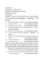 Nâng cao chất lượng tín dụng tại ngân hàng nông nghiệp và phát triển nông thôn việt nam   chi nhánh tỉnh đắk nông 
