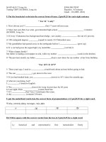 DE THI HOC KY 2 MON TIENG ANH LOP10 CHO MOI NGUOI THAM KHAO