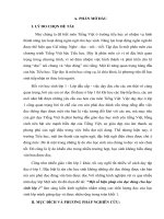 “Một số biện pháp rèn đọc đúng cho học sinh lớp 1”