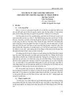 XÂY DỰNG TƯ LIỆU GIÁO DỤC BIỂN ĐẢO CHO SINH VIÊN TRƯỜNG ĐẠI HỌC SƯ PHẠM TPHCM