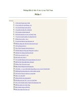 Những điều lý thú về các vị vua việt nam