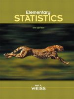 Elementary statistics 8th edition neil WeiSS Par 1