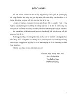 Niên luận tính toán thiết kế đường dây trung thế 22kv cấp cho trạm biến áp 630kva thuộc dự án trung tâm văn hóa tây đô 