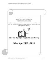 SKKN hướng dẫn học sinh thực hiện hai phép tính cộng trừ số hữu tỉ toán 7 